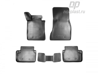 Автомобильные коврики Норпласт для BMW 5 (G30) 3D (2016) (5 шт), полиуретановые