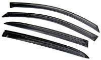 Дефлекторы боковых окон Skoda SuperB (4 части), (2008-2015) (темн.)