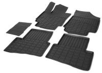 Коврики салона литьевые Rival для Hyundai Creta 5-дв. 2016-н.в., резина, с крепежом, с перемычкой, 5 шт., 62310001