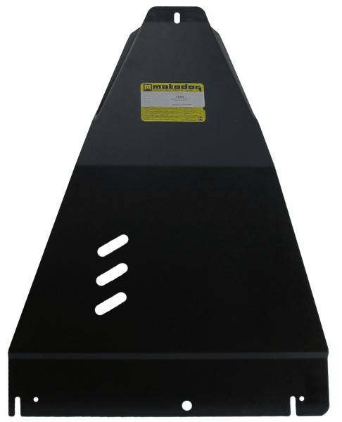 Фото Защита Motodor для картера, кпп и раздаточной коробки (3 части, 3 мм) Nissan Navara (2005 по наст.)