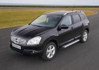 Пороги алюминиевые Rival "Silver" для Renault Koleos 2017-