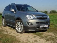 Защита передняя нижняя 60,3/42,4 мм для Opel Antara 2011-
