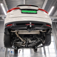 Фаркоп Bizon (Россия) «быстросъемный под квадрат» для Acura RDX II (2013-2018)