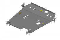 Защита стальная Мотодор Honda Crosstour 2008-2012