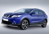 Защита переднего бампера d57 Nissan Qashqai 2013-