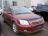 Дефлектор капота Toyota Avensis (2003-2006) (темный)