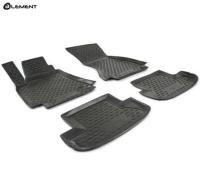 Автомобильные коврики element в салон AUDI A-5, 2007-2016 4 шт. (полиуретан)