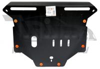Защита Альфеко для картера двигателя и кпп Honda (Хонда) CR-V, V-все, (2002-2006)