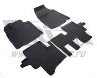 Автомобильные коврики Норпласт для Nissan Pathfinder (R52) 3D (2014-) (5мест), полиуретановые