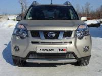 Решётка радиатора нижняя 12 мм для Nissan X-Trail (T31) 2011-2015