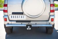 Защита заднего бампера d76 (дуга) UAZ Patriot 2005-2013