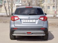 Защита заднего бампера d63 секции SUZUKI VITARA 2015-