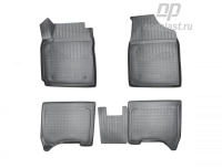 Автомобильные коврики Норпласт для Chery Bonus 3 3D (2014), полиуретановые
