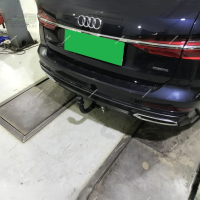 Фаркоп Steinhof (Польша) «быстросъемный на ключ» для Audi A6 V «C8» (2018-) "седан/ универсал"