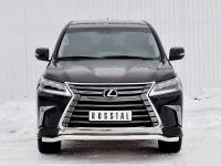 Защита переднего бампера d63 волна LEXUS LX450d-LX570 2015 (кроме F-Sport)