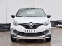 Защита переднего бампера d42 секция-d42 дуга RENAULT KAPTUR 2016
