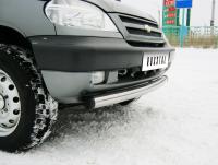 Защита переднего бампера d76 CHEVROLET NIVA 2002-2009