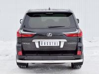Защита заднего бампера d76 секции LEXUS LX450d-LX570 2015 (кроме F-Sport)