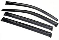 Дефлекторы боковых окон Toyota Highlander (Тойота Хайлендер) (2014-) (4шт.) (темн.)