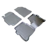 Автомобильные коврики Норпласт для Nissan Primera (2002-2007) (перемычка), полиуретановые