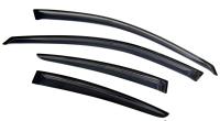 Дефлекторы боковых окон Citroen (Ситроен) DS4 Хэтчбек (2011-) (4 части) (темный)