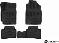 Автомобильные коврики element 3D в салон HYUNDAI Solaris, 2017-, Comfort, 4 шт. (полиуретан)