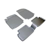 Автомобильные коврики Норпласт для Nissan Micra (Ниссан Микра) (2005), полиуретановые