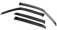 Дефлекторы боковых окон Nissan Juke (2011 -) (4 дв) (темный)