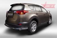 Защита задняя d60 Toyota RAV-4 (2013-)