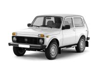 Защита порогов с накладками d 63мм LADA 4x4
