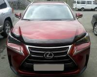 Дефлектор капота Lexus NX (2014-) (темн.)