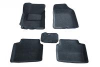 Автомобильные 3D коврики Боратекс для Kia Rio III 2011 –, ворсовые