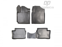Автомобильные коврики Норпласт для Kia Picanto (JA) 3D (2017), полиуретановые