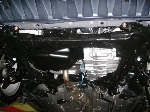 Фото Защита Альфеко для картера двигателя и кпп Honda (Хонда) Accord VIII (V-все, 2008-2013)