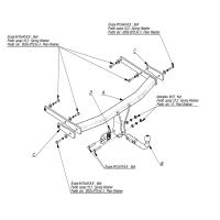 Фаркоп Imiola для Audi Q5 (кроме SQ5) c 2017- 