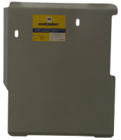 Защита зад. дифференциала алюминиевая Мотодор Volkswagen Transporter T5 2003-2015