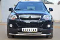 Защита переднего бампера d63 (секции) d42 (секции) OPEL ANTARA 2012-