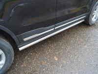 Пороги труба 60,3 мм для Geely Atlas 2018-