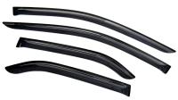 Дефлекторы боковых окон Toyota Camry (Тойота Камри) (2011-) (4дв) (темный)