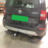Фаркоп Leader Plus (Россия) «быстросъемный» для Skoda Yeti I «рестайлинг» (2013-2018)