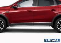 Защита порогов d57 Renault Arkana 2019-