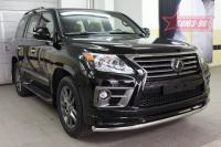 Защита переднего бампера труба d60,Lexus LX570 Sport 2013-