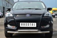 Защита переднего бампера d63 (секции) d63 (дуга) FORD KUGA 2012-2015