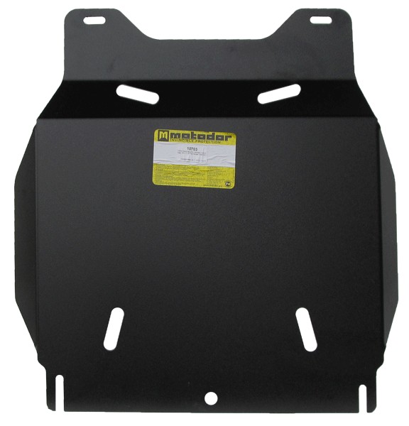 Фото Защита Motodor для картера, радиатора, дефференциала, КПП и разадаточной коробки (пять частей) Ford Ranger (2006-2012)