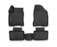 Автомобильные коврики element 3D в салон GREAT WALL Hover M4 (2013-2017), 4 шт. (полиуретан)