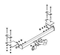 Фаркоп AvtoS для Daewoo Kalos (2002-2007)