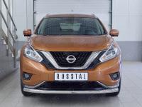 Защита переднего бампера d63 секция NISSAN MURANO 2016