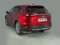 Защита задняя (уголки) 42,4 мм для Mazda CX-9 2017-