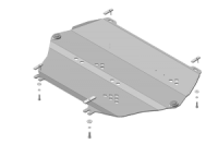 Защита алюминиевая Мотодор Volvo XC60 2017-
