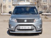 Защита переднего бампера d63 секции SUZUKI VITARA 2015-